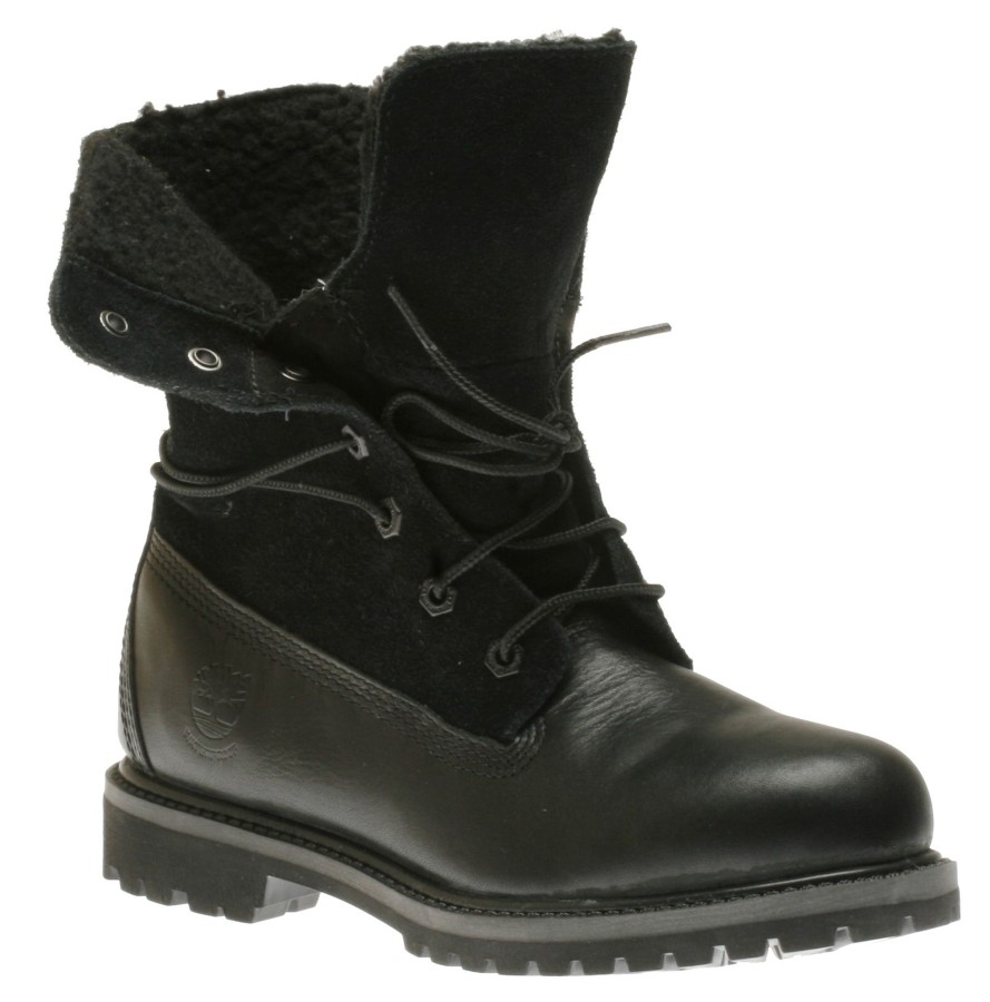 Women Timberland | Teddy Fleece Black