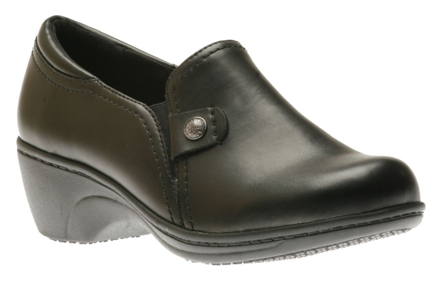 Women Aravon | Hope Black Slip-On