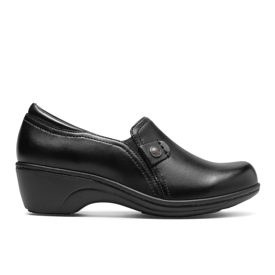 Women Aravon | Hope Black Slip-On