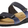 Women Naot | Jacey Navy Wide Width Slide Sandal