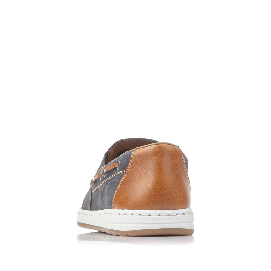 Men Rieker | Jaipur Slip On Blue