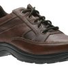 Men Dunham | Midland Brown Leather Lace-Up Oxford