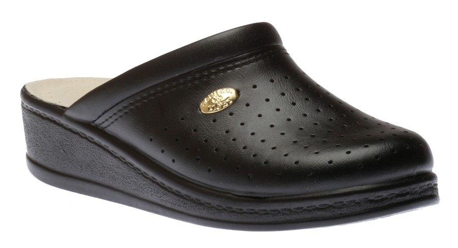 Women Lady Diana | Slipper Black