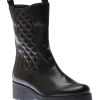 Women Gabor | 30Mm Quilt Zip Black