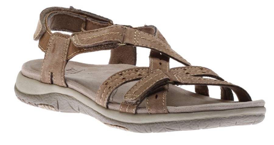 Women Earth | Sammie Sedona Brown Leather Sport Sandal