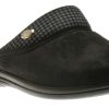 Men Lady Diana | Men Slipper Black