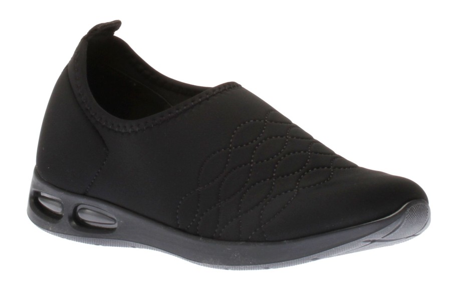 Women Piccadilly | Casual Black Elastic