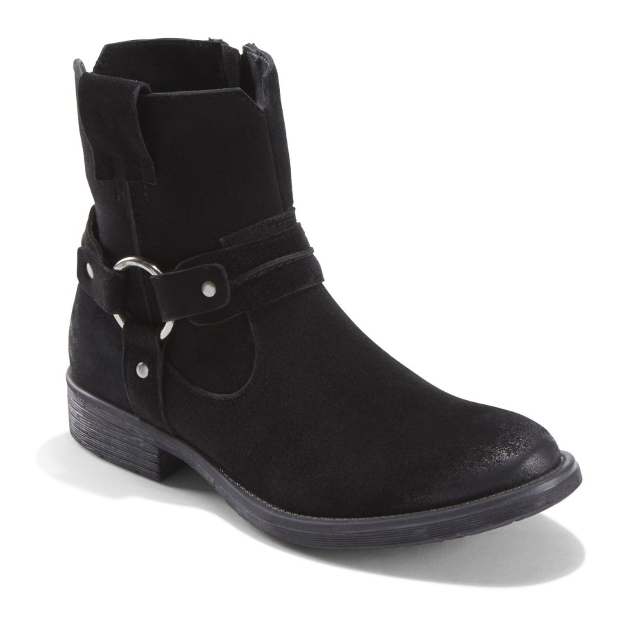 Women Earth | Everglade Black Suede Boot