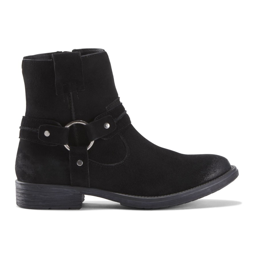 Women Earth | Everglade Black Suede Boot