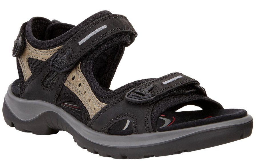 Women Ecco | Yucatan Black Sport Sandal