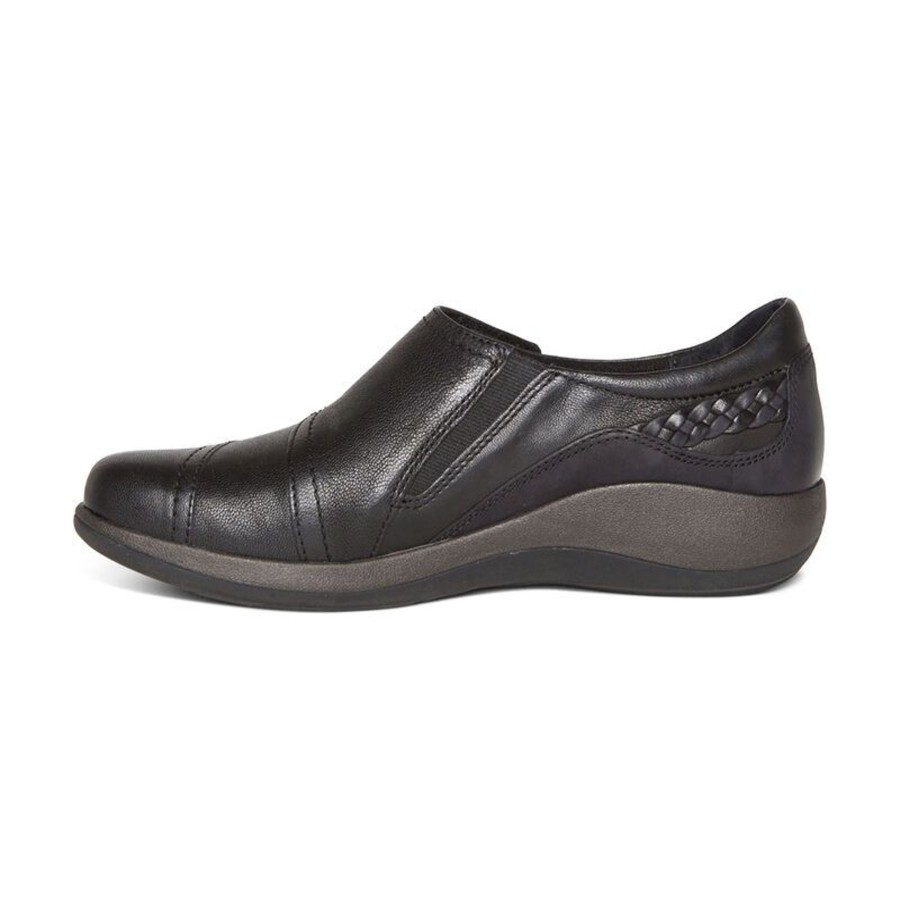 Women Aetrex | Karina Velcro Black