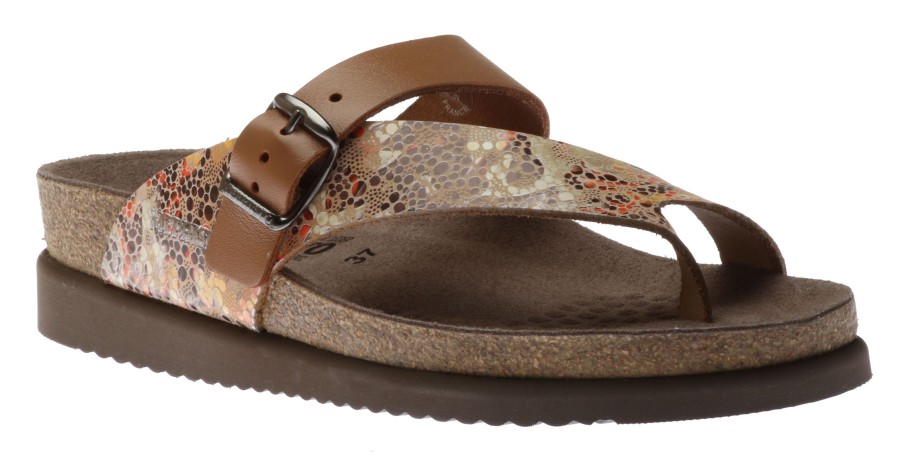 Women Mephisto | Helen Mix Multicolour Sand Thong Sandal