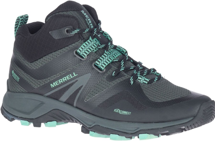 Women Merrell | Mqm Flex 2 Mid Gore-Tex Granite Hiking Boot