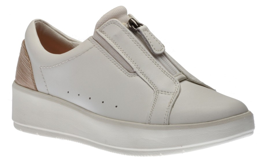 Women Clarks | Layton Rae White C