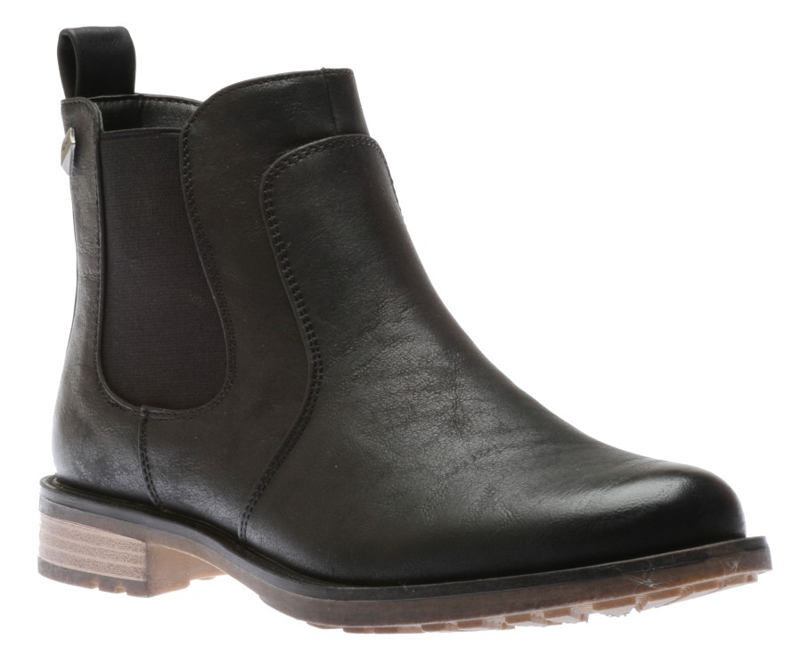 Women Wanderlust | Zoey Black Chelsea Boot