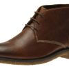 Men Johnston & Murphy | Copeland Red Brown Leather Chukka Boot