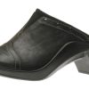 Women Romika | Mokassetta 271 Black Leather Clog