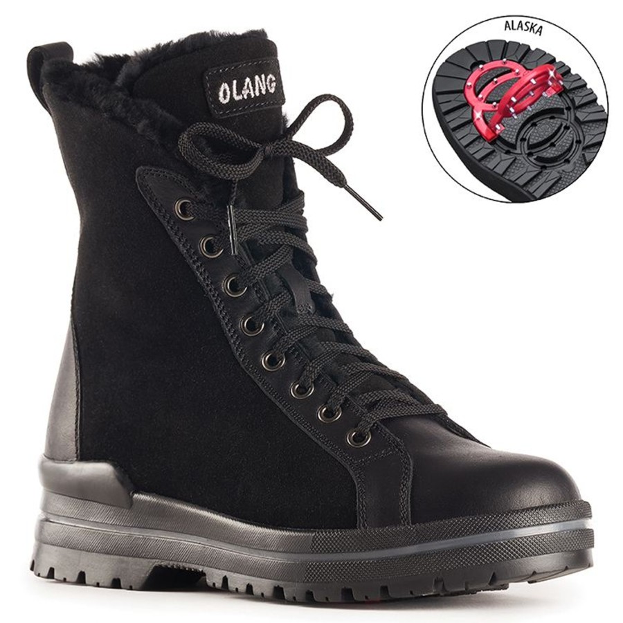 Women Olang | Zaide Black Winter Boot