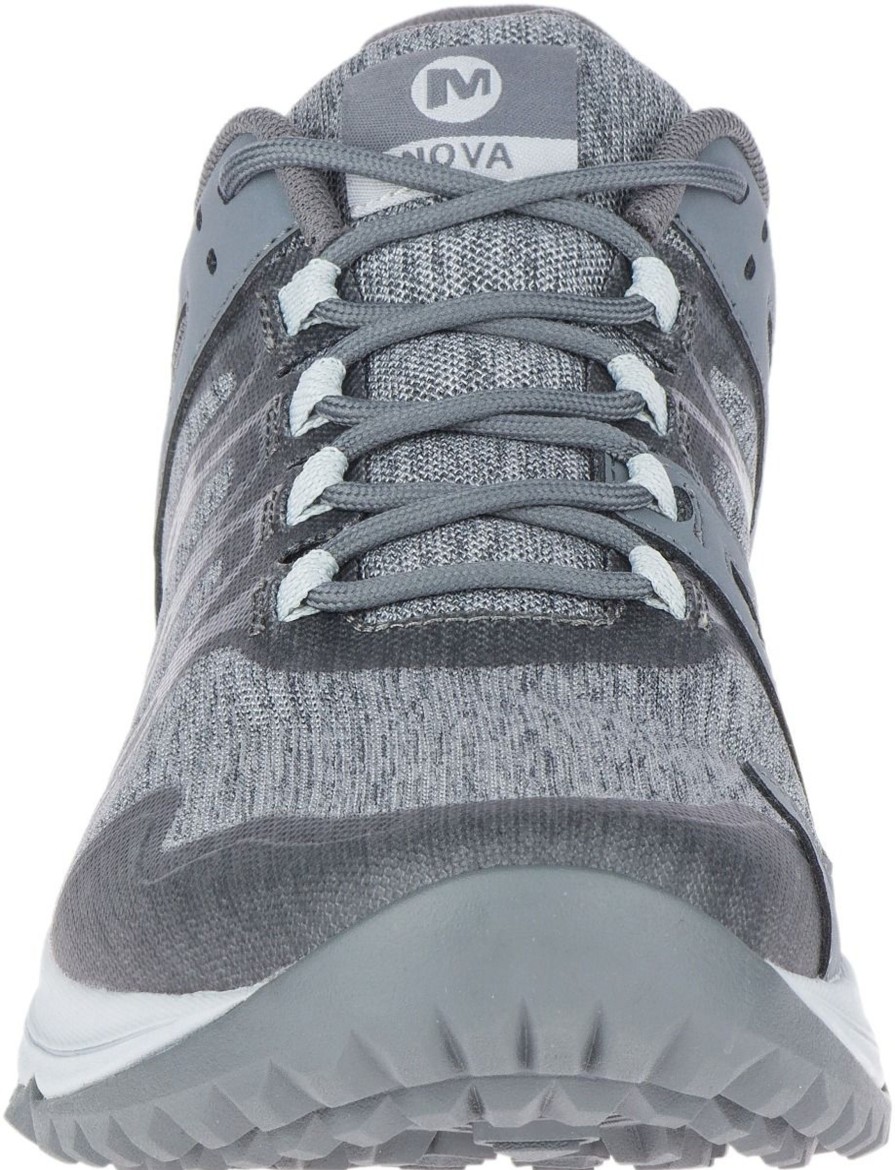 Men Merrell | Nova Grey Trail Running Shoe