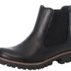 Women Rieker | Cristallino Black Leather Chelsea Boot