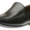 Men Johnston & Murphy | Cresswell Black Leather Venetian Loafer