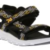 Women R EVOLUTION | Scuba Black Yellow Sport Sandal