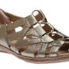 Women Earth | Belle Bridget Platinum Leather Sandal