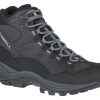 Men Merrell | Thermo Chill Mid Black Waterproof Wide Width Boot