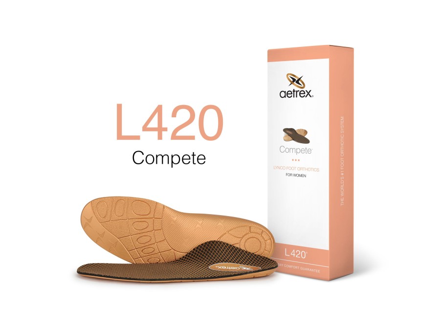 Accessories Aetrex | L420 Women'S Compete Posted Orthotics