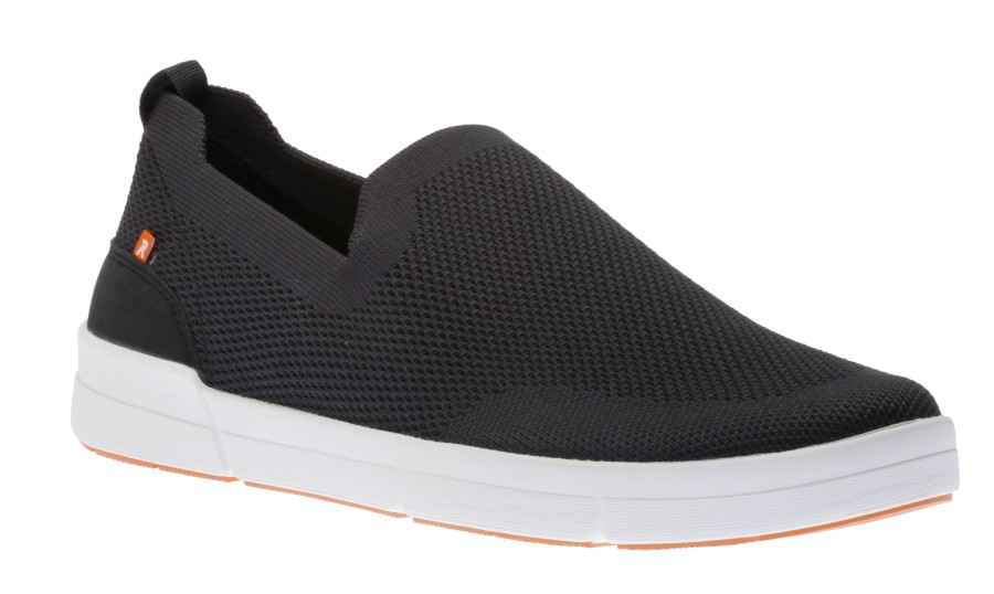 Men R EVOLUTION | Knitup 173 Blue Mesh Slip-On Sneaker