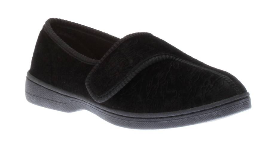 Women Foamtreads | Jewel 2 Black Slipper