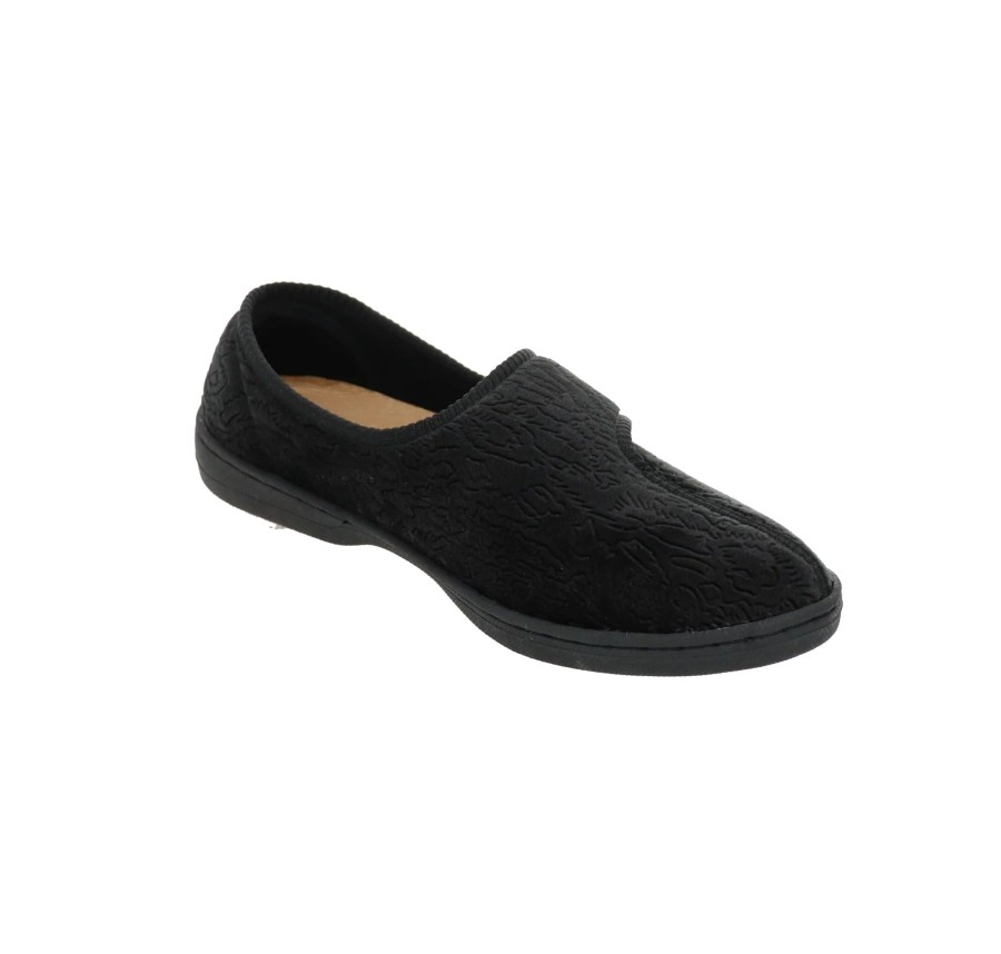 Women Foamtreads | Jewel 2 Black Slipper