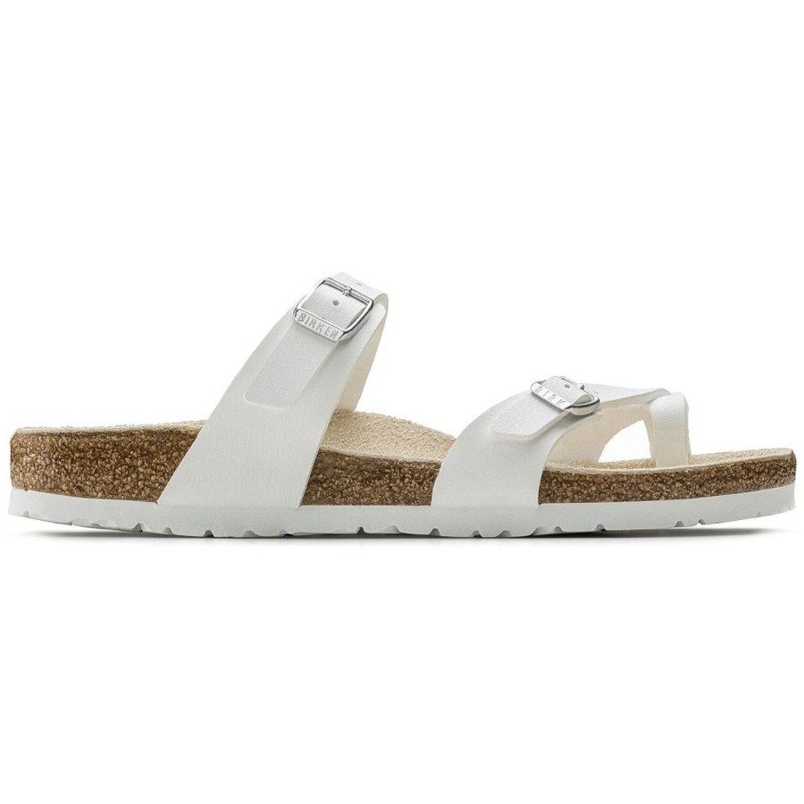 Women Birkenstock | Mayari Birko-Flor White Sandal