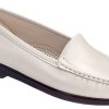 Women SAS Shoes | Simplify Pearl Bone Slip On Loafer