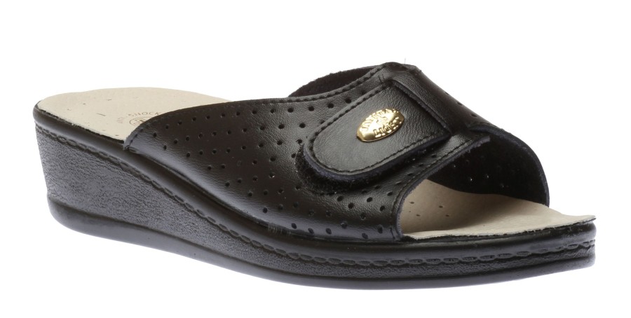 Women Lady Diana | Sandal Black