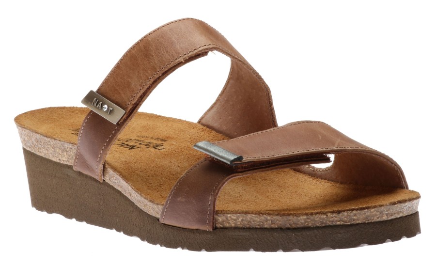 Women Naot | Jacey Brown Wide Width Slide Sandal