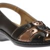 Women Ortho Flex | Sandal Black Bronze