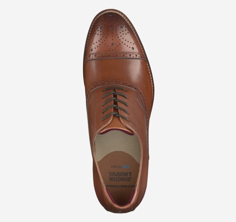 Men Johnston & Murphy | Conard 2 Cap T Tan