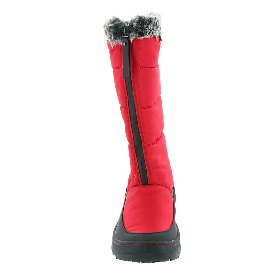 Women Wanderlust | Nordic Red Tall Boot