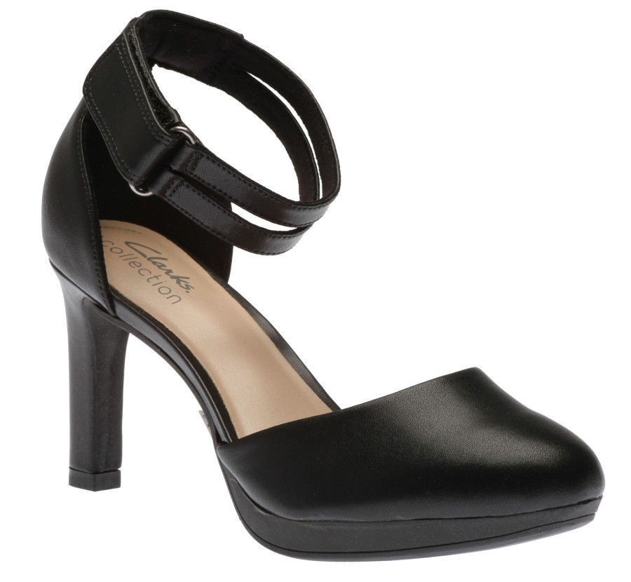 Women Clarks | Ambyr Skip Black