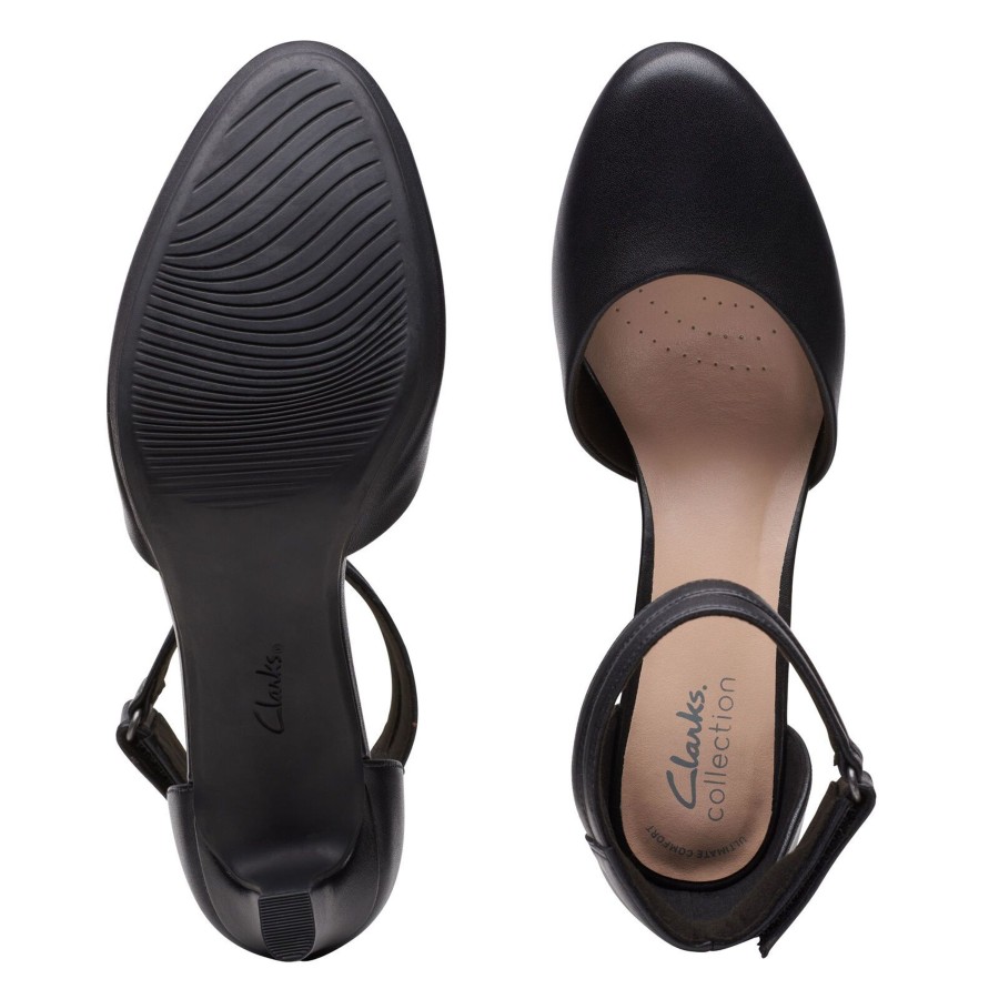 Women Clarks | Ambyr Skip Black