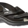 Women Lady Diana | Sandal Velcro Black