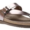 Women Mephisto | Helen Pink Metallic Thong Sandal