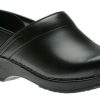 Women Dansko | Professional Black Box Clog (Medium Width)