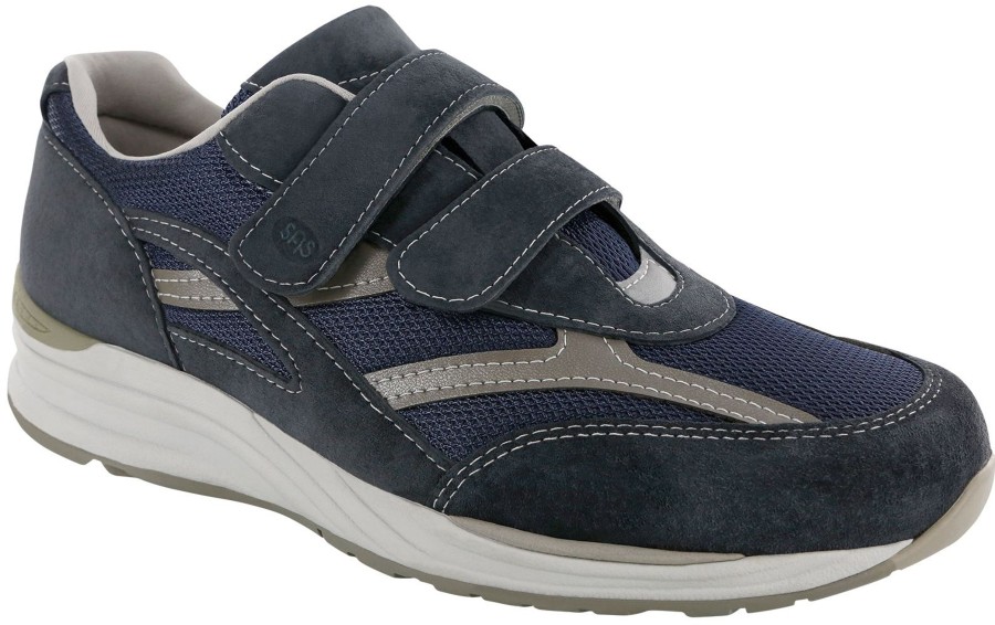 Men SAS Shoes | Jv Mesh Blue Athletic Sneaker