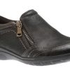 Women Earth | Rapid 2 Randall Black Zipper Slip-On Shoe