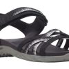 Women Merrell | Terran 3 Cush Cross Black Sandal