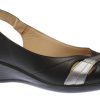 Women Soleflex Italy | Sandal Black Pewter