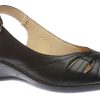 Women Soleflex Italy | Sandal Black Leather