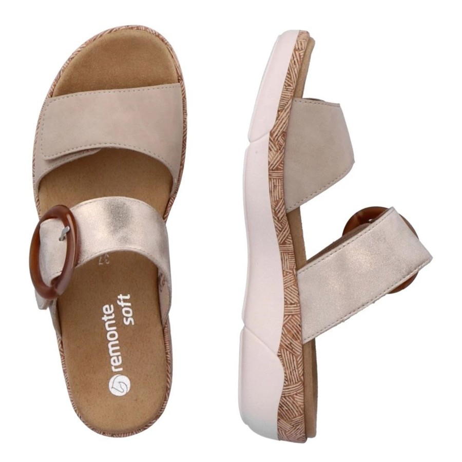 Women Remonte | Morelia Slide Taupe